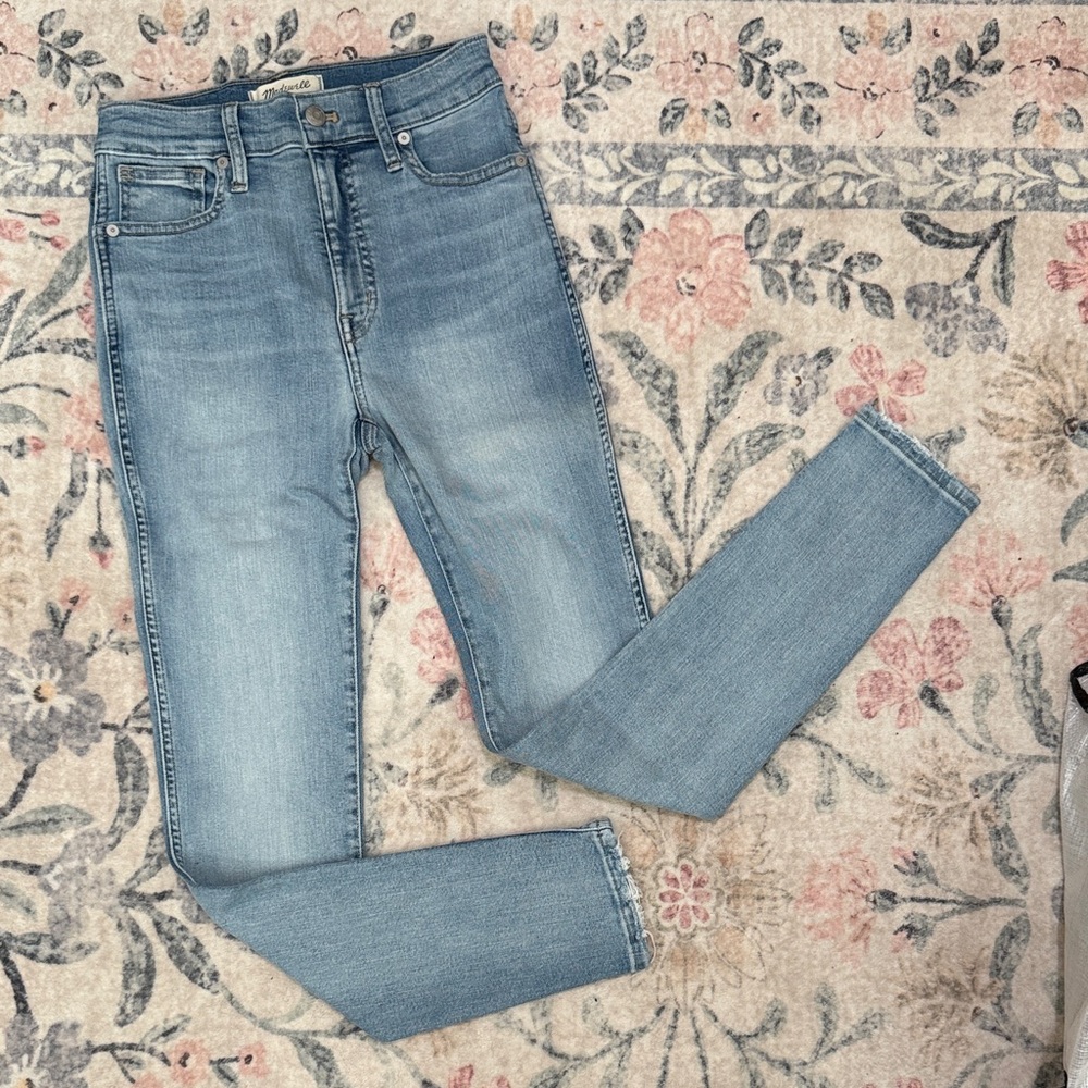 Madewell Women's Light Blue Skinny Jeans